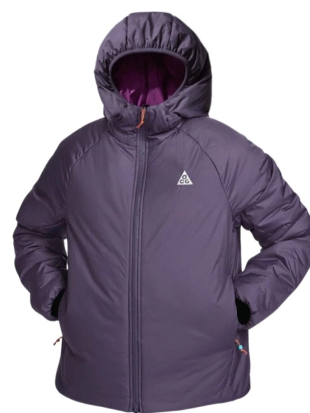 Nike ACG Rope De Dope Purple Hooded Puffer Jacket